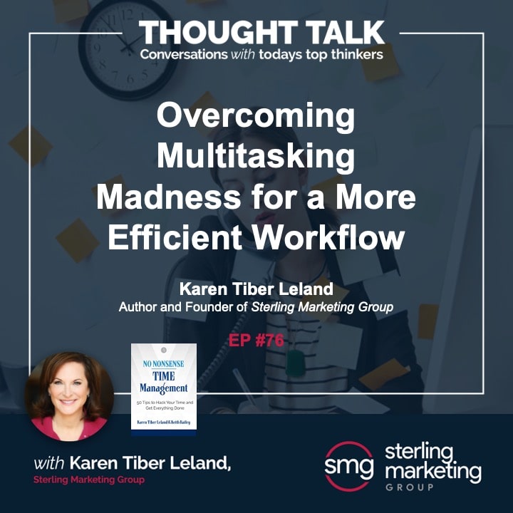 podcast image discussing multitasking madness